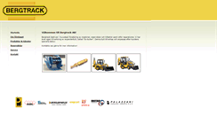 Desktop Screenshot of bergtrack.se